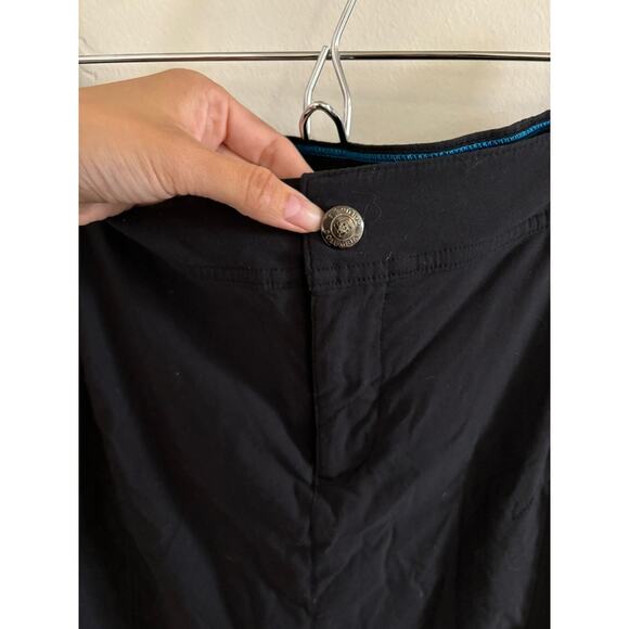 Columbia Skort Women's 6 Black Outdoor Mini Omini-Shield Advanced Repellency - Picture 3 of 7
